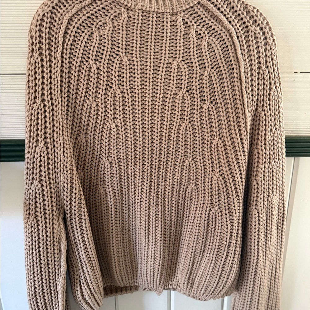 Free People sweet nothing cardi Sandcastle Knit Sweater, size M. NWOT - Picture 4 of 5